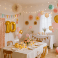 Decoration salle pour anniversaire festive et originale